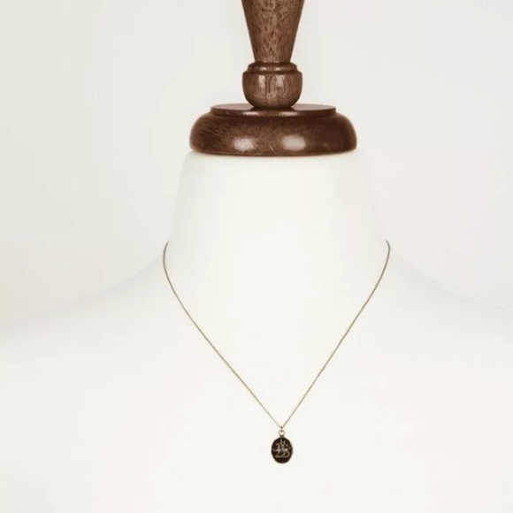 Pyrrha 14k gold Spirit talisman gryphon necklace - Picture 3 of 5